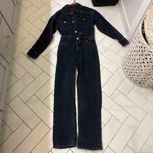 Zara jean jumpsuit